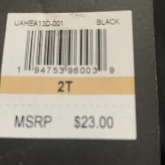 Under Armour Toddler Long Sleeve Jersey Size 2T - Picture 3 of 3